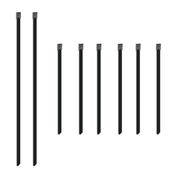 Mishimoto — Mishimoto Set of Six 6in & Two 14in Stainless Steel Locking Ties
Exhaust Sys Wrap Kit - view 6